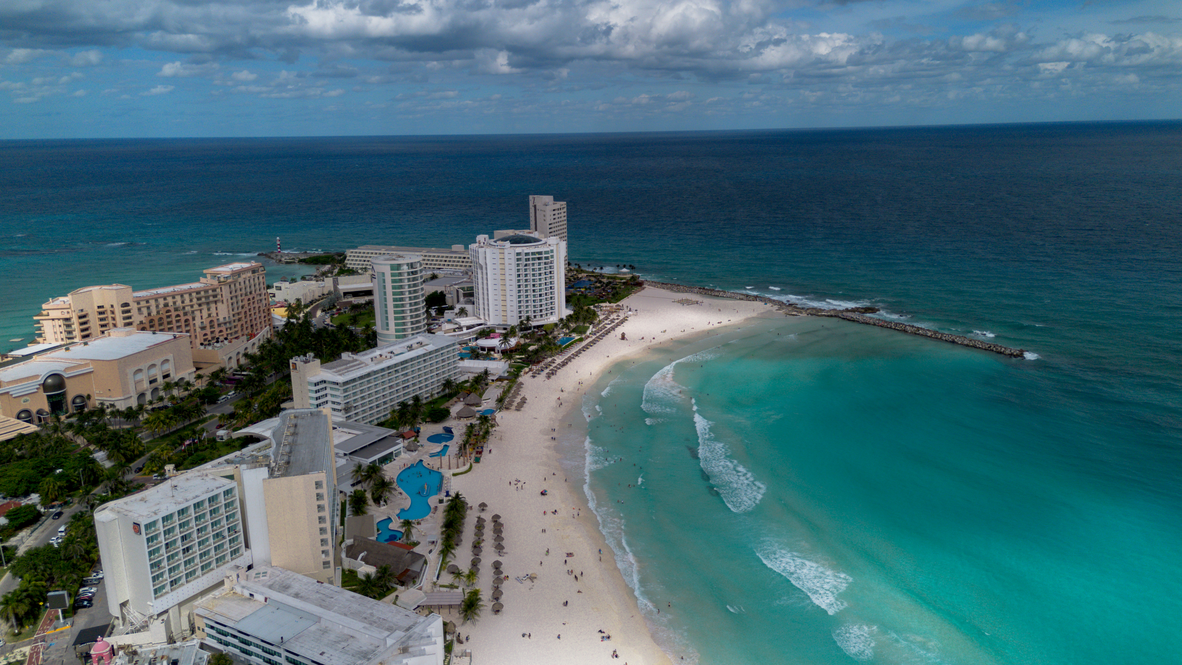 Vista principal de Cancún