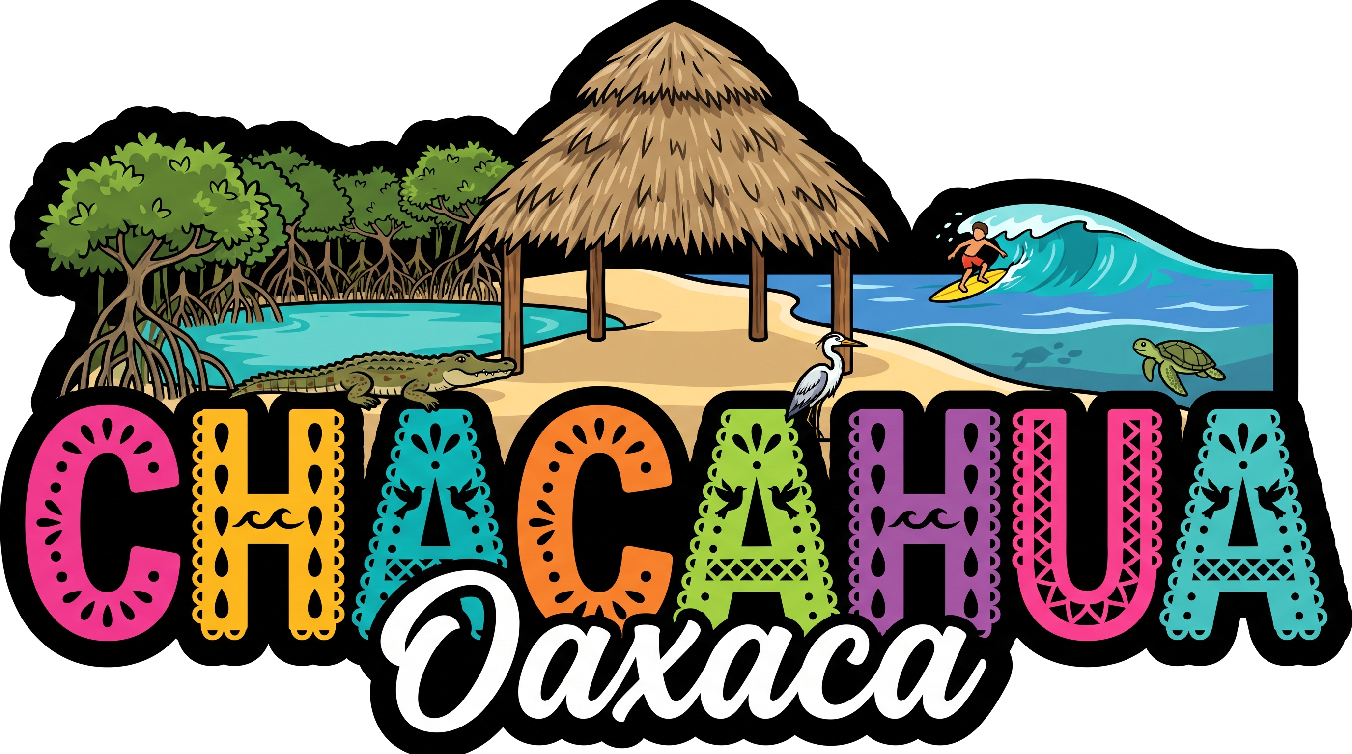 Diseño del imán de Lagunas de Chacahua