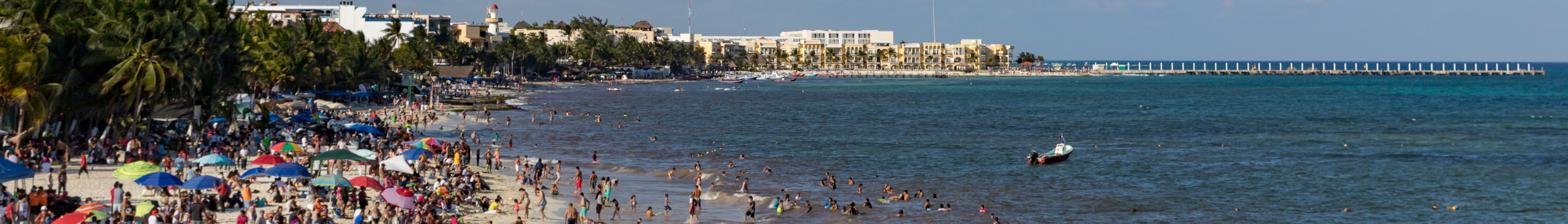 Vista principal de Playa del Carmen