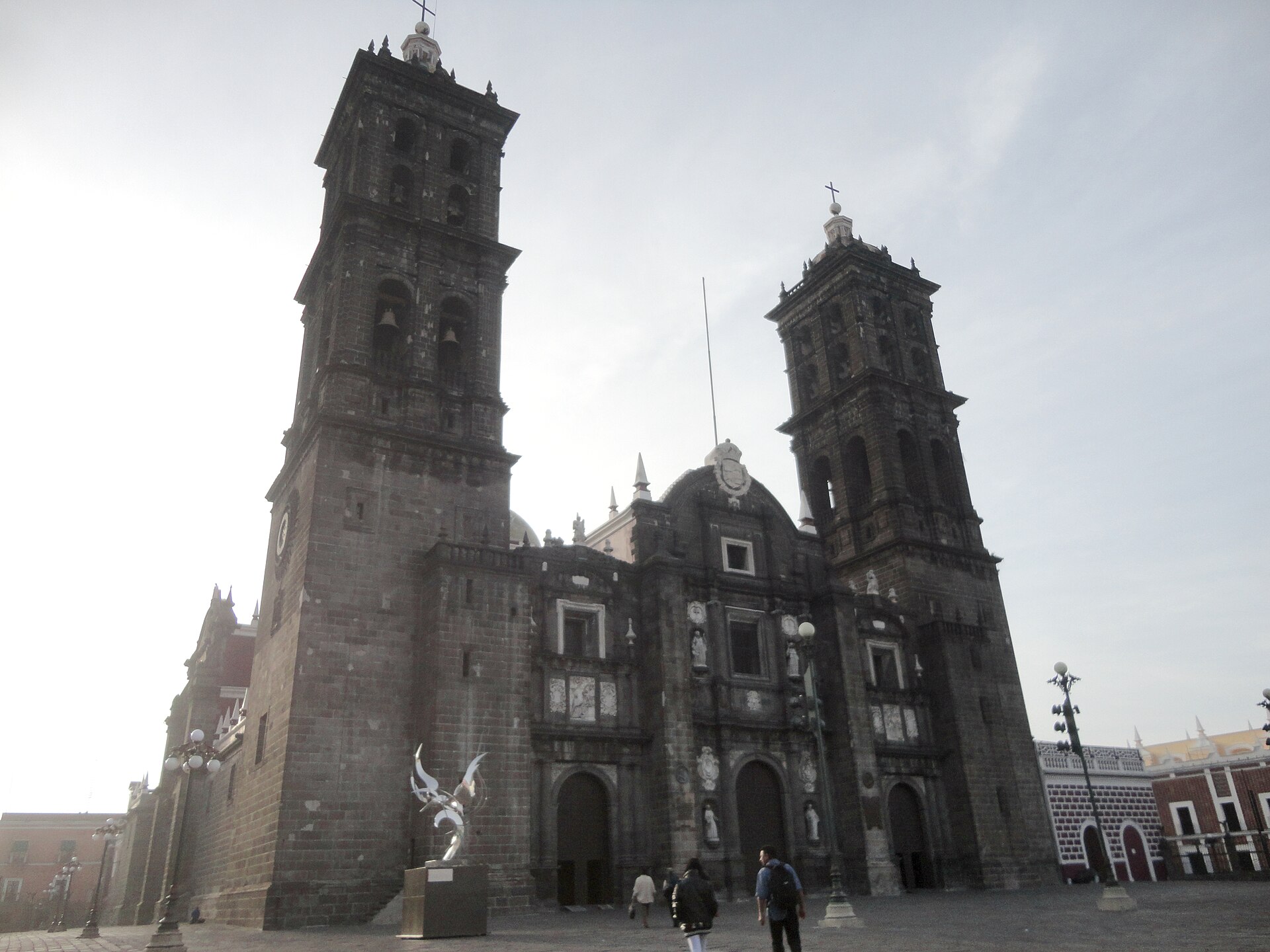 Vista principal de Puebla